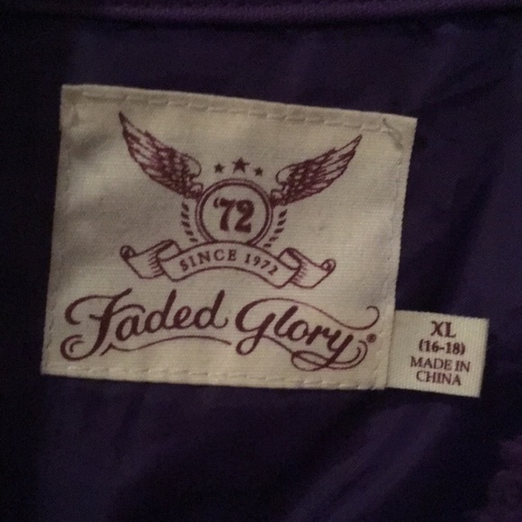 Purple jacket/ light coat - Picture 2 of 5